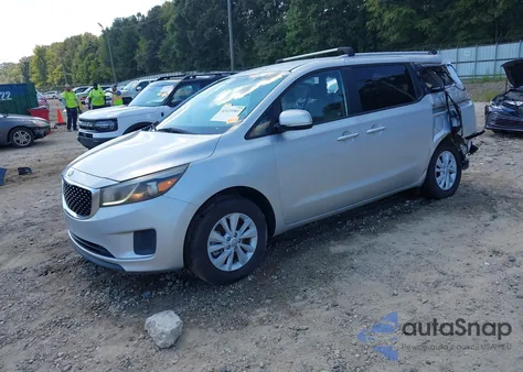 2015 Kia Sedona Lx from USA, damaged, VIN KNDMB5C15F6020621